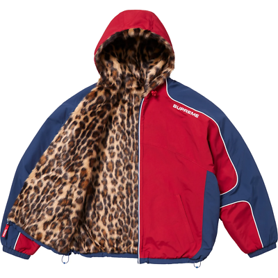 Supreme Faux Fur Reversible Hooded Track Jacket 3colors SS25 | eBay