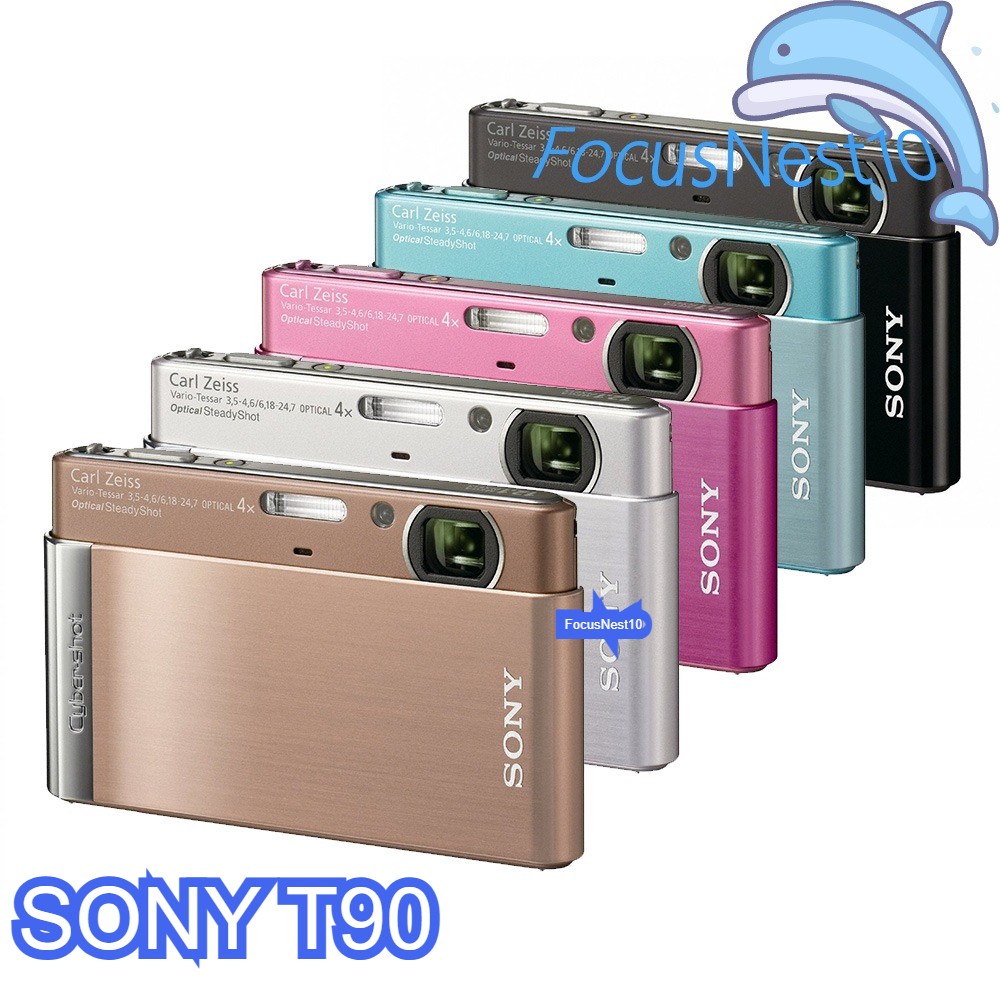 SONY Cyber-shot DSC-T90 Digital Camera 12.10 MP 4x Optical Zoom