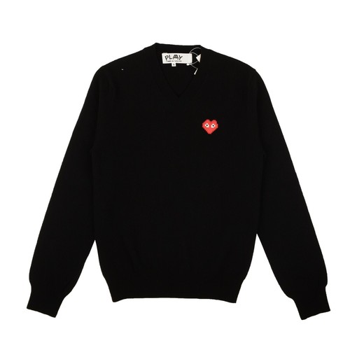 Supreme X Comme Des Garcons SHIRT Sweater Red size L CDG FW18 | eBay