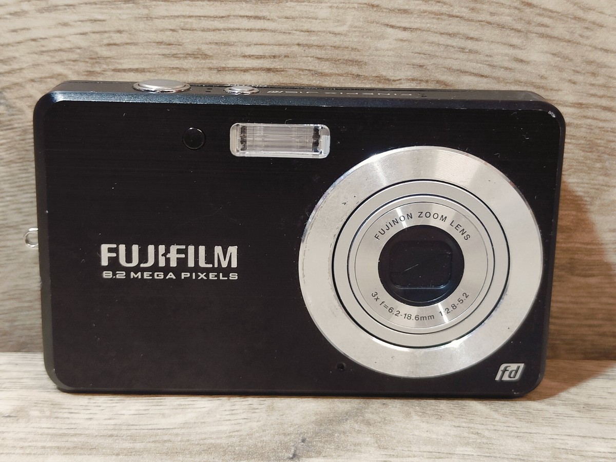 Fujifilm Digital Camera FinePix J15fd 8.2MP Black Tested | eBay