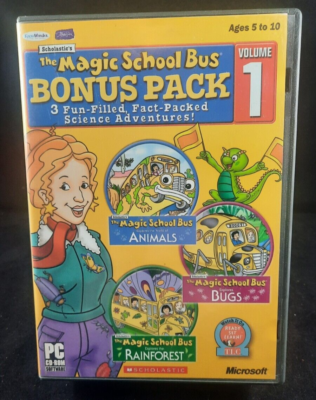 The Magic School Bus Bonus Pack Volume 1 - Scholastic - Microsoft
