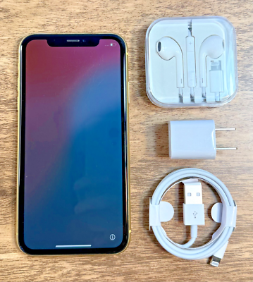 Apple iPhone XR Yellow 128GB (Factory Unlocked) - Good Condition