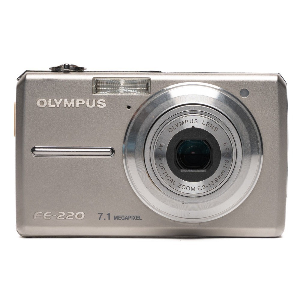 Olympus FE-220 Digital Camera 7.10 MP 3x Optical Zoom Built-in