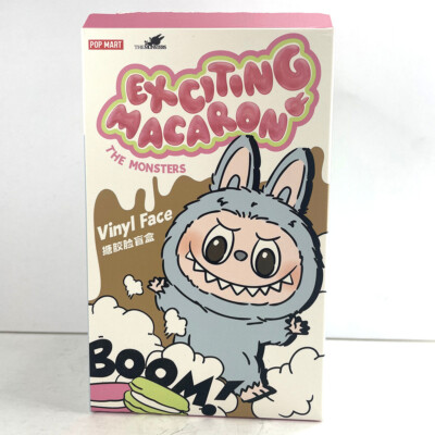POP MART Labubu The Monsters Exciting Macaron Series Plush Dolls