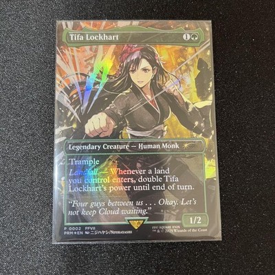 MTG Tifa Lockhart MagicCon Promo Foil P-0002 | Only 266 Made