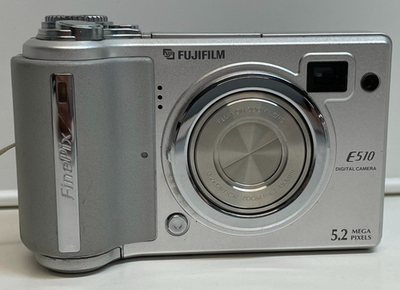 Fujifilm Finepix E Series E510 5.2MP Digital Camera - Silver for