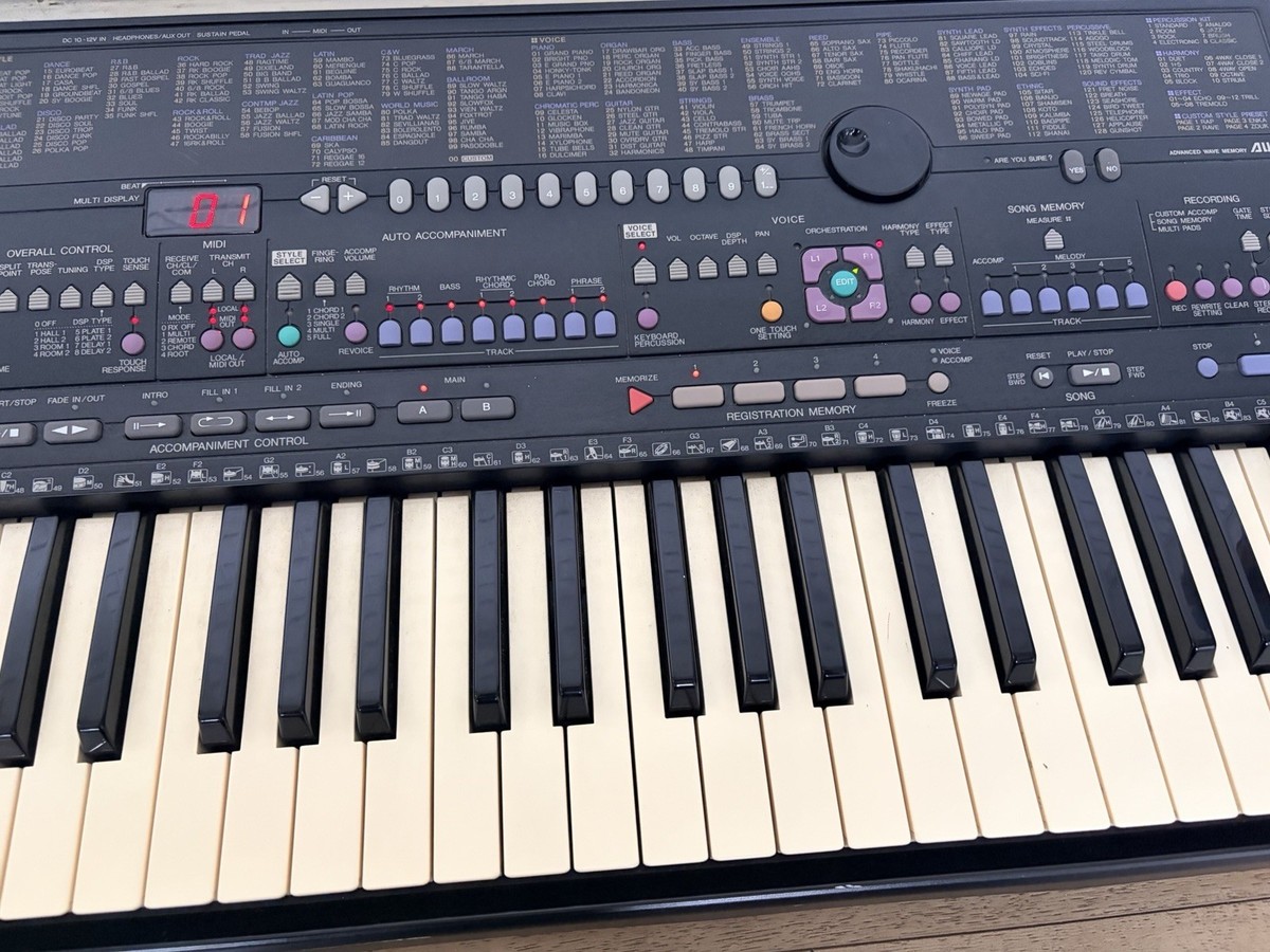 Yamaha PSR-510 61鍵盤キーボード Yamaha PSR-510 Synthesizer