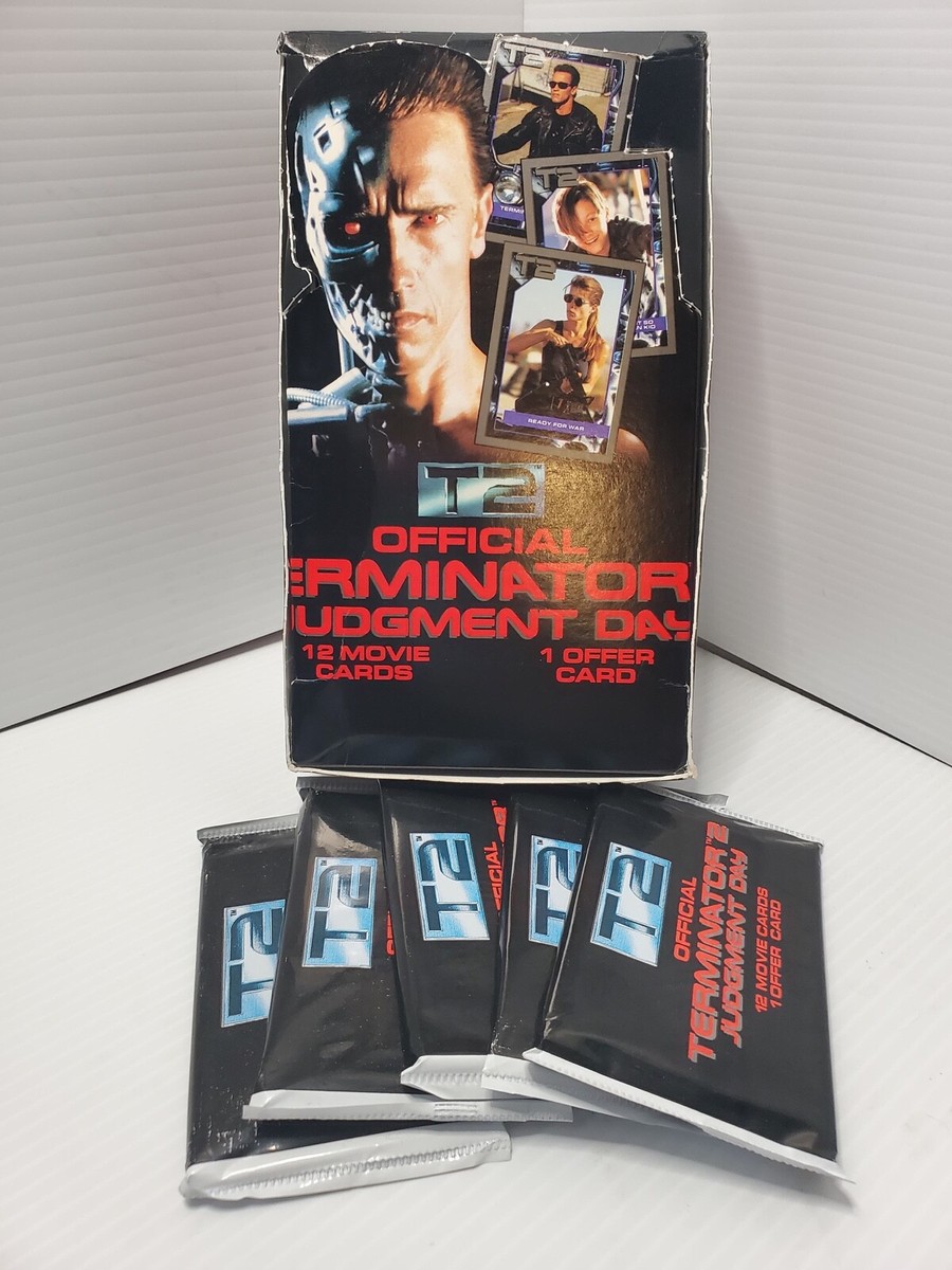 T2 Terminator 2 Judgment Day Official Trading Cards 1991 Impel