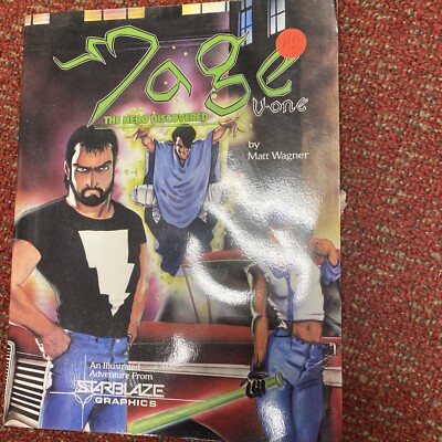 ZAGE - V-ONE - The Hero Discovered - Graphic book - Date 1987