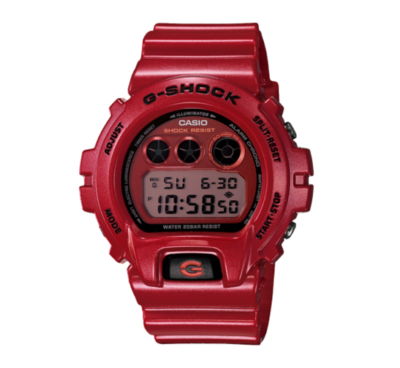 Rare Casio G-Shock Res Metallic Dial Men's Watch DW-6900MF-4 Resin