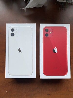 Apple iPhone 11 Original Replacement Genuine NEW EMPTY BOX White