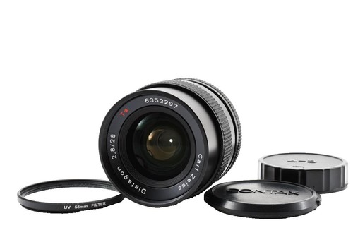 Contax Tix Carl Zeiss 28mm f/2.8 Point＆Shoot APS Film Camera With