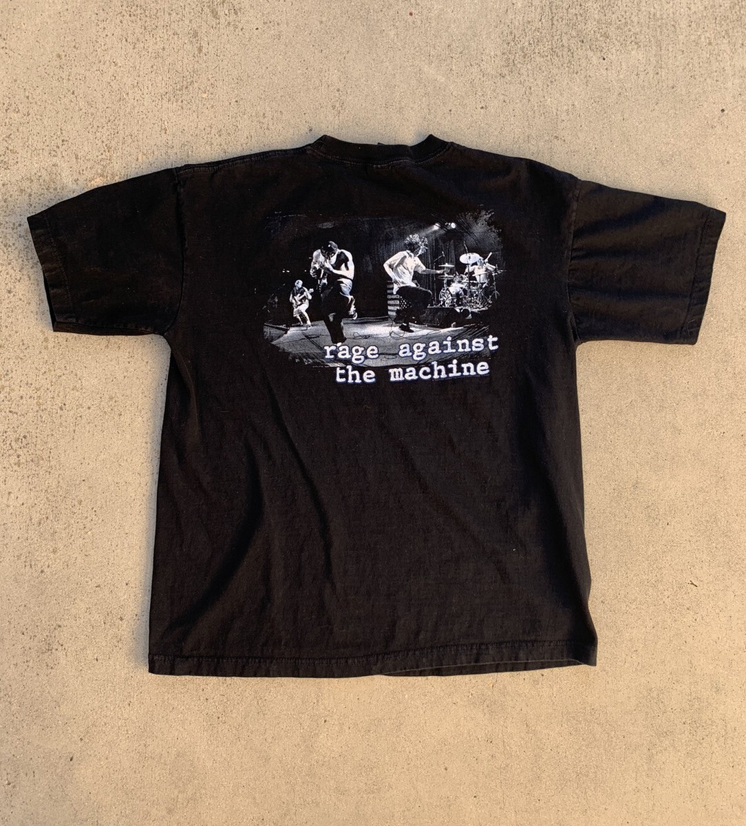 Rage Against The Machine T-Shirt Vintage 90s 1998 Live RATM Giant
