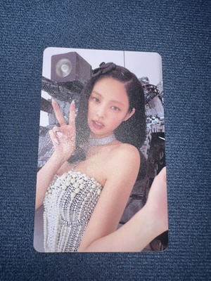 BLACKPINK OFFICIAL KMSTATION KMS LUCKY DRAW PHOTOCARD JISOO JENNIE