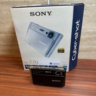 Sony Cyber-shot DSC-T20 8.1MP Digital Camera - Silver for sale