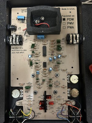 1992 MORLEY Pro Serie PDW Guitar Effect Distortion Wah 1990's