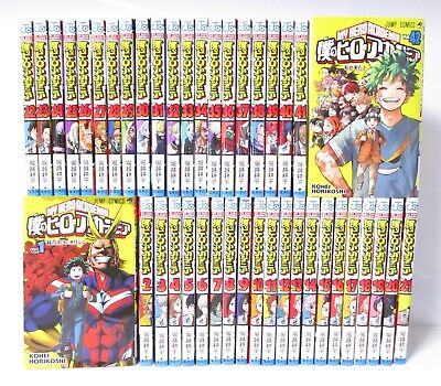 My Hero Academia Vol.1-42 Complete Manga Set Japanese Edition by