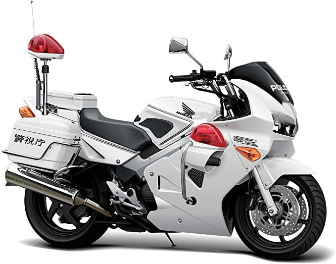Fujimi 1/12 Scale Police [ 白バイ ] Honda VFR800P Bike Model Kit