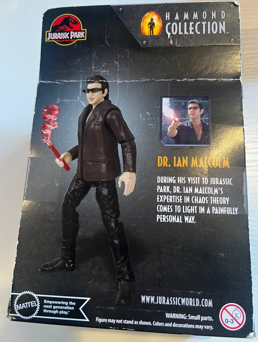 Jurassic Park Hammond Collection Dr. Ian Malcolm 3.75 Action