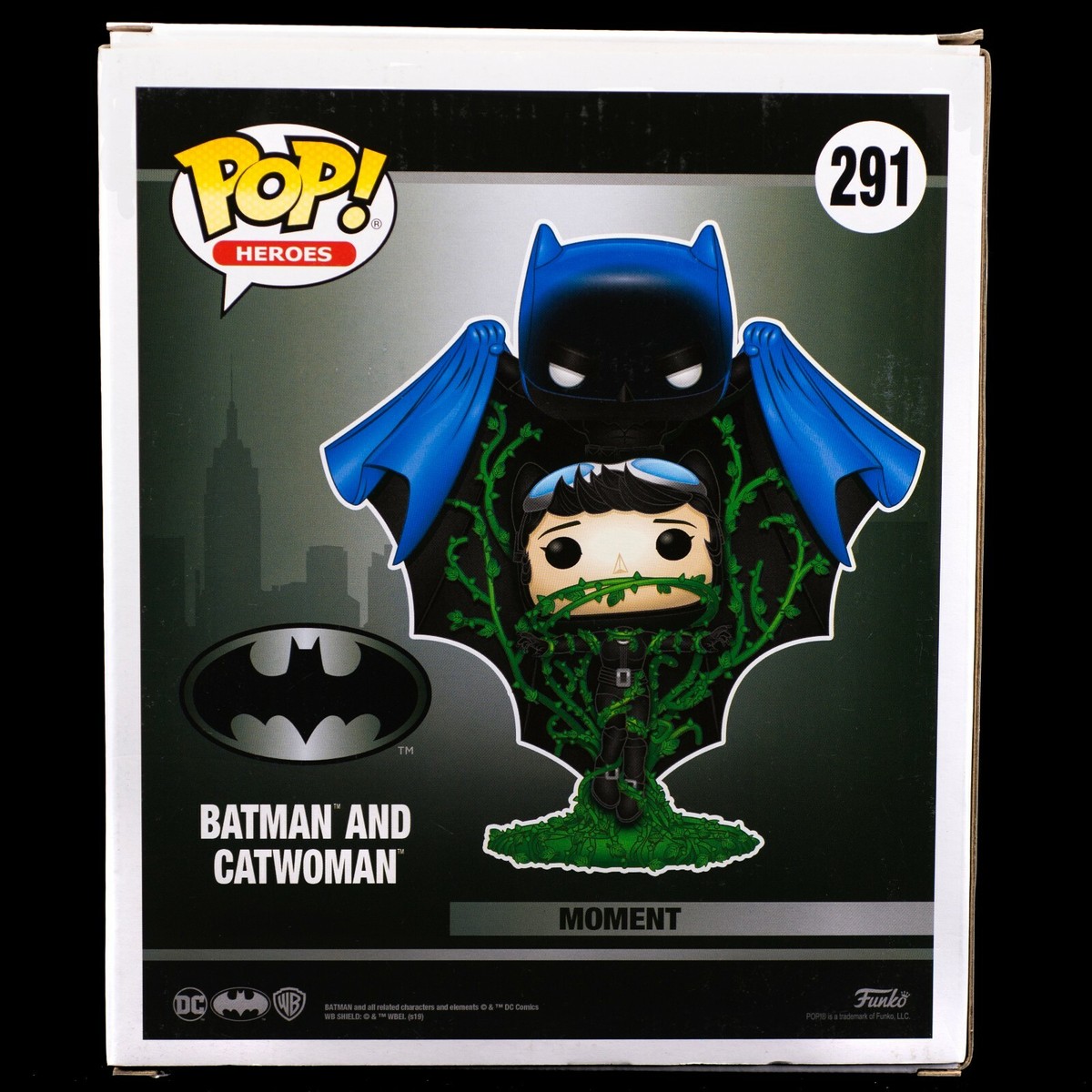DC Comics Batman and Catwoman Funko Pop #291 Moments GameStop
