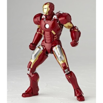 Yamaguchi Revoltech 042 Ironman Avengers Mark VII Iron Man MK 7