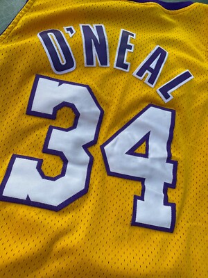 Vintage Nike NBA Los Angeles Lakers Shaquille O'Neal #34 Jersey