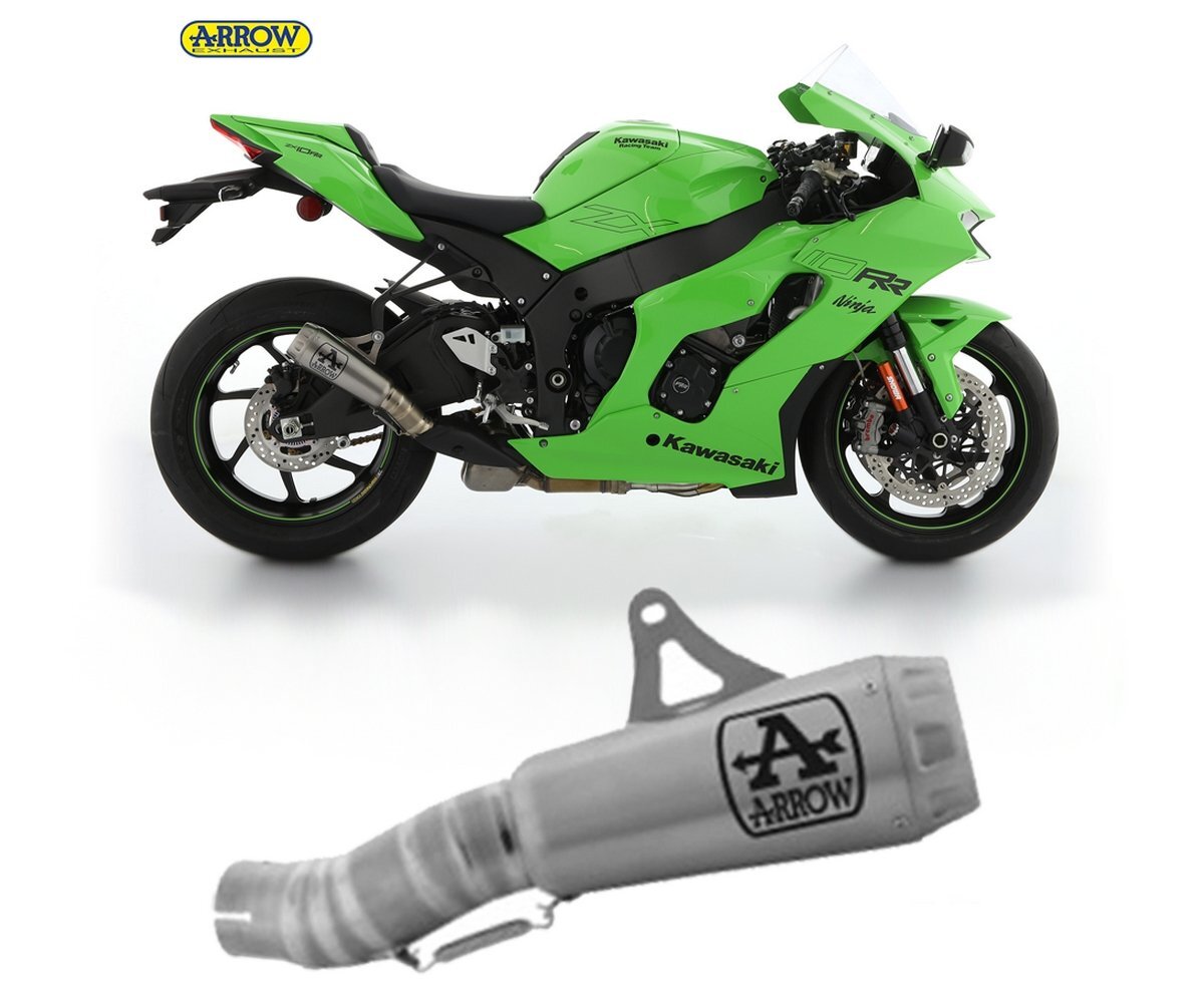 ARROW PRO-RACE ZX10R RS型　セミフルエキマフラー ARROW PRO-RACE ZX10R RS型 セミフルエキマフラー Arrow Pro-Race Slip