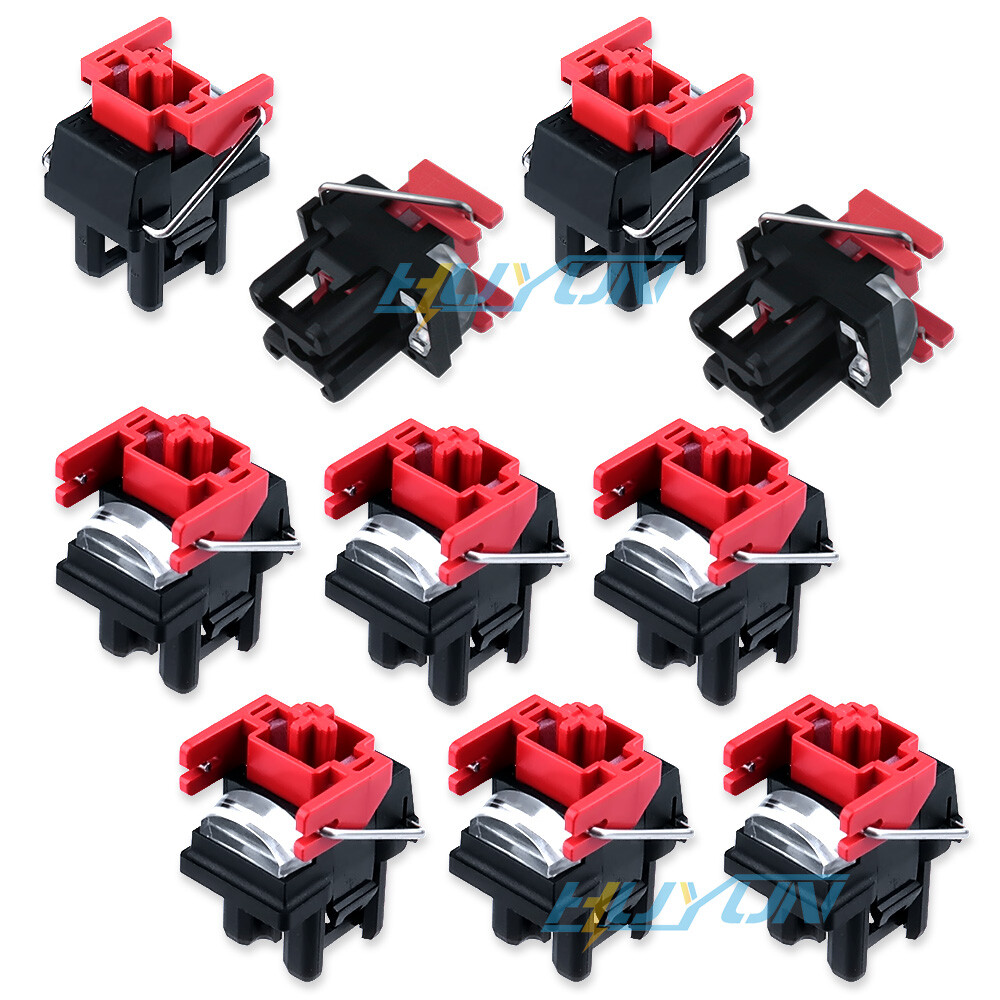 10pcs Red Linear Optical Switches Hot Swap Switch for Razer
