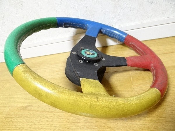 MOMO Benetton FORMULA F1 TEAM Racing Steering Wheel Vintage Car