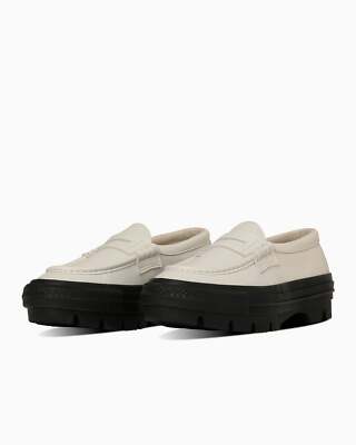 CONVERSE ALL STAR CHUNK LOAFER White/Black Chuck Taylor Japan