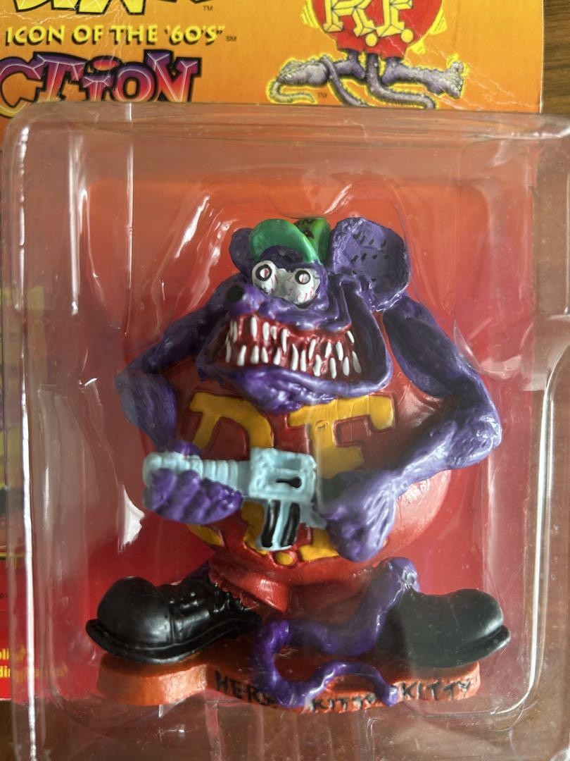 Rat Fink Figure Shelter Bank Head Rock Vag | eBay
