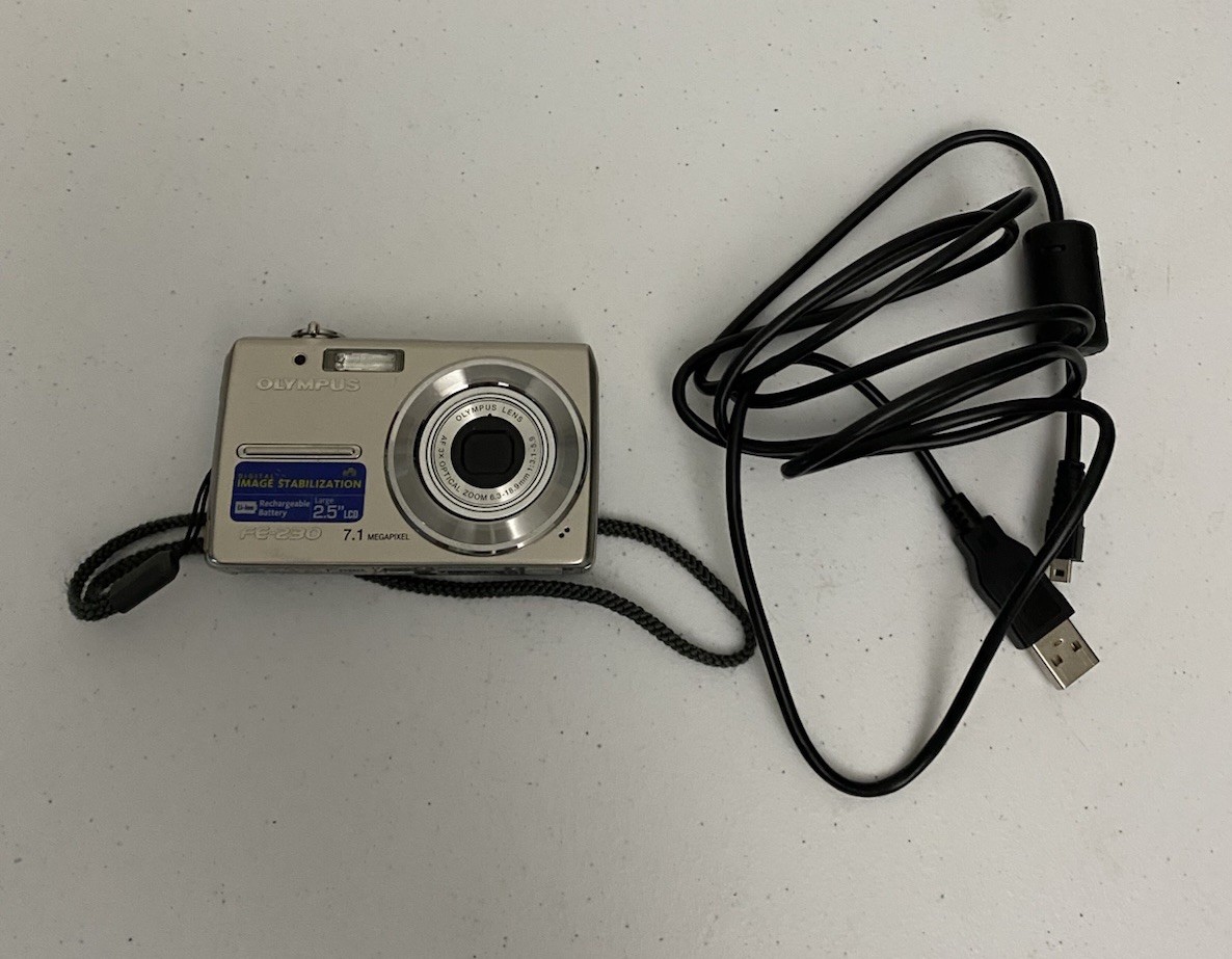 Olympus FE FE-230 7.1MP Digital Camera - Silver for sale online | eBay