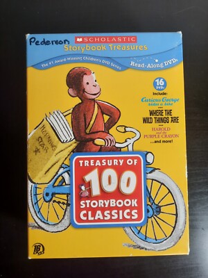 Scholastic Treasury of 100 Storybook Classics DVD 2008 16-Disc Set