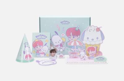 NCT X SANRIO TOWN OFFICIAL MD GOODS PARTY PACKAGE + PHOTOCARD