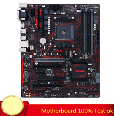 FOR ASUS Prime X370-A Motherboard Support i7 3600X AM4 64GB AMD