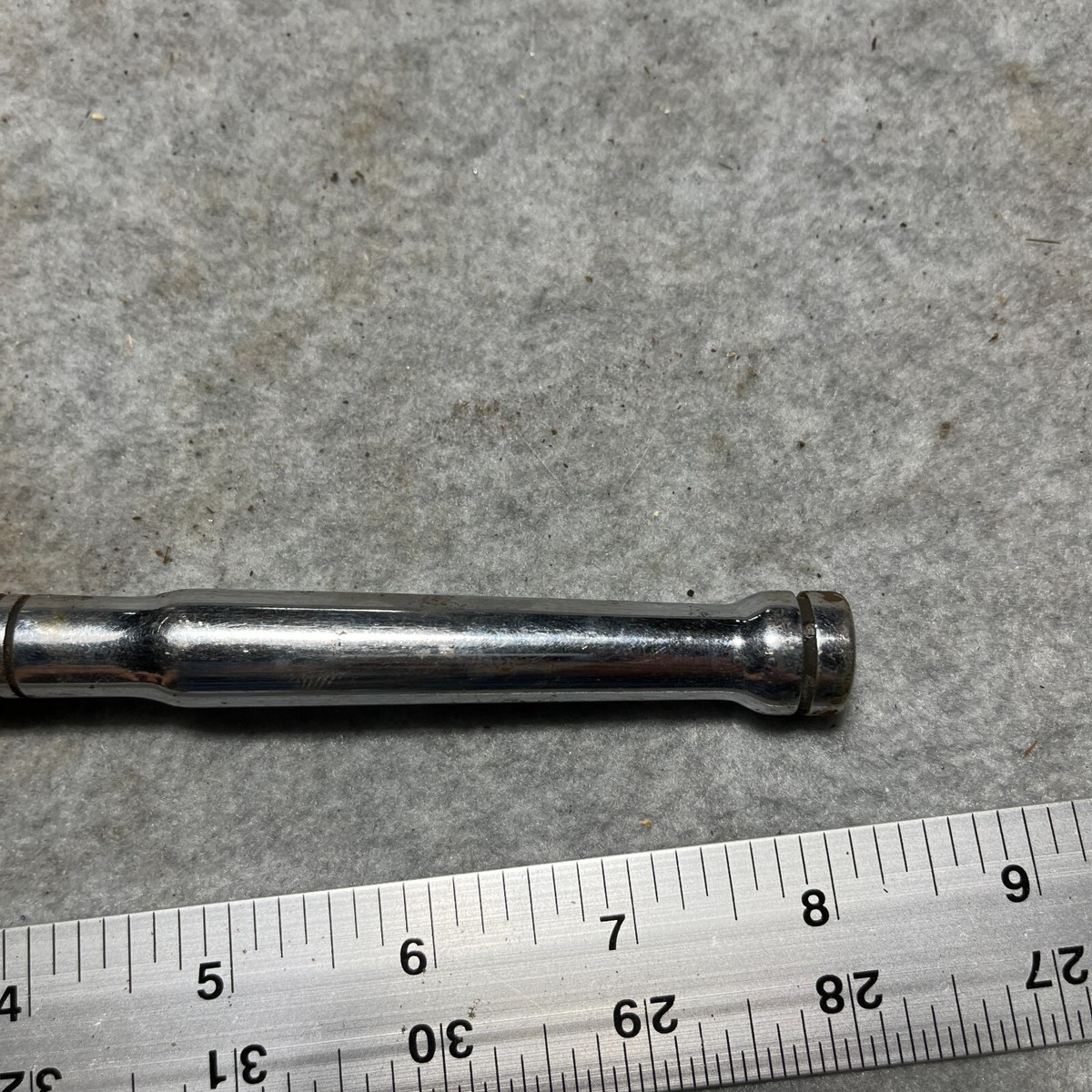 Vtg CRAFTSMAN 9-43796 Thumb Wheel Ratchet 3/8