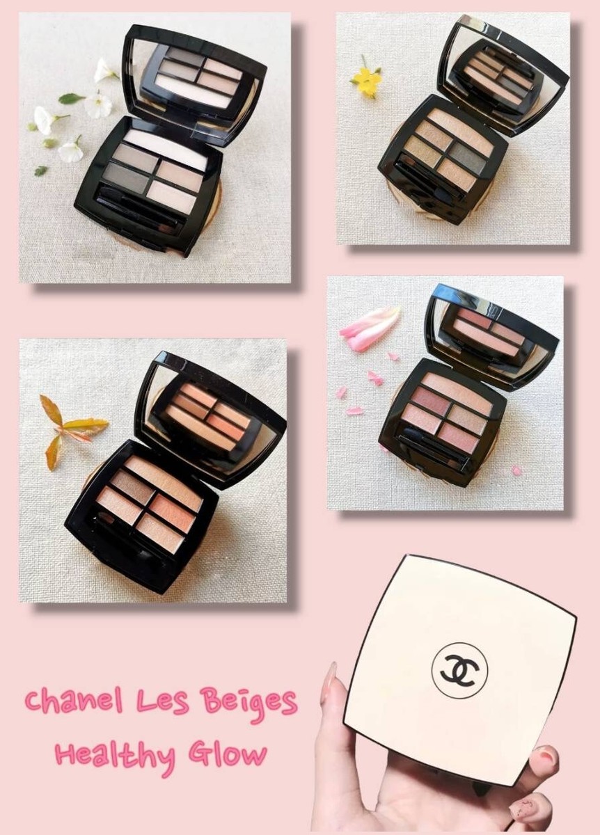 Chanel Les Beiges Healthy Glow Natural Eyeshadow Palette 4.5 g | eBay