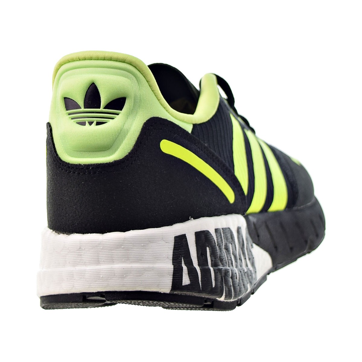 Adidas ZX 1K Boost Men's Shoes Core Black-Solar Yellow-Matte