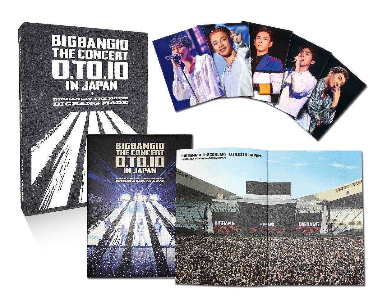 Blu-ray+CD] BIGBANG10 THE CONCERT 0.TO.10 IN JAPAN Deluxe Edition
