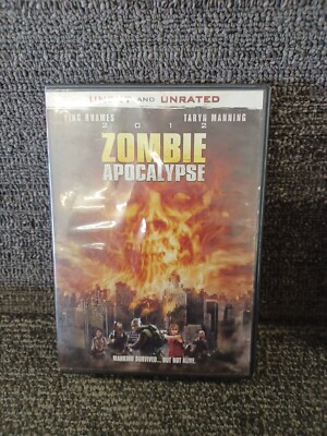 2012 ZOMBIE APOCALYPSE DVD VING RHAMES THE WALKING DEAD STRIKES