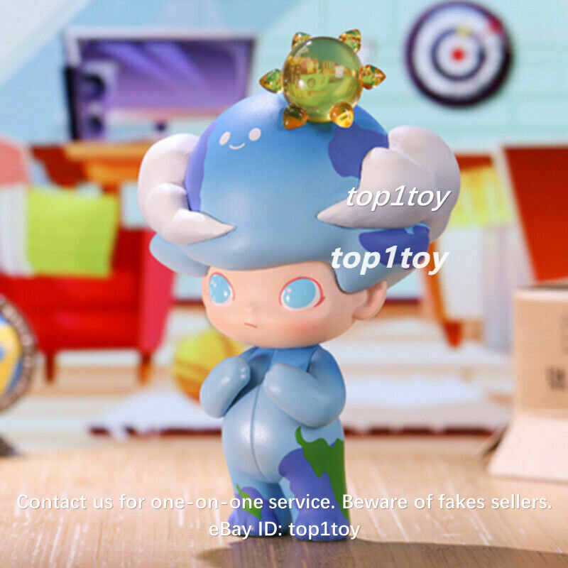 POP MART x DIMOO WORLD Space Travel Earth Baby Mini Figure | eBay