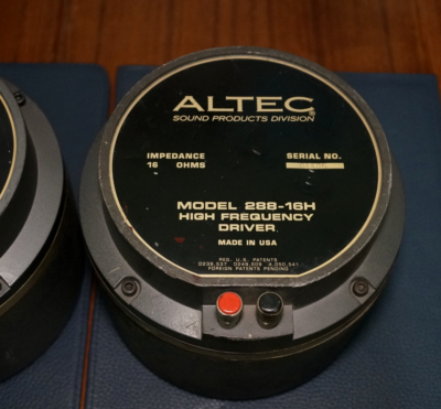 Vintage Altec 288-16H & 32H 2