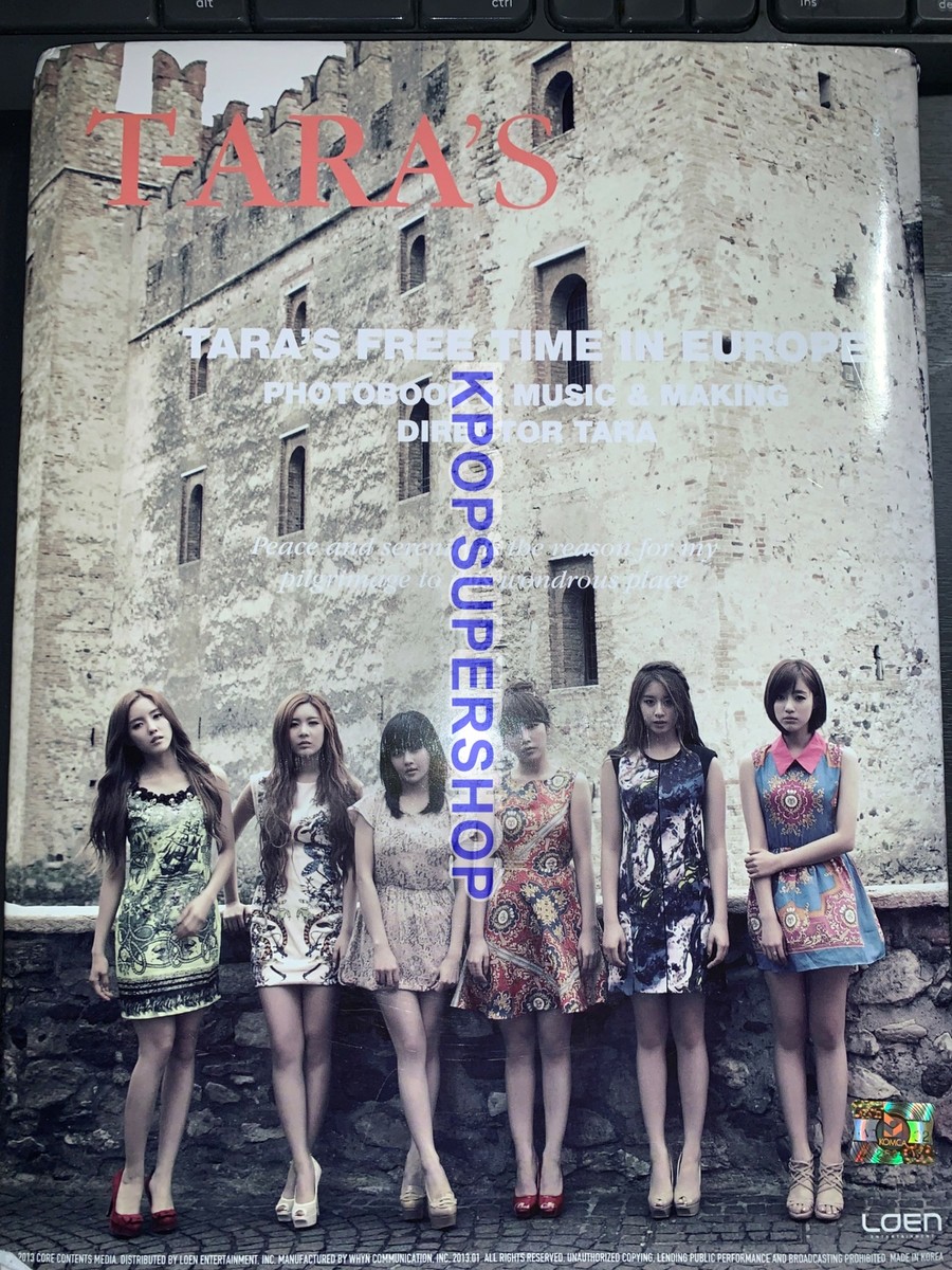 T-ARA'S Free Time in Europe Photobook 3 DVD Making DVD Good T-ARA