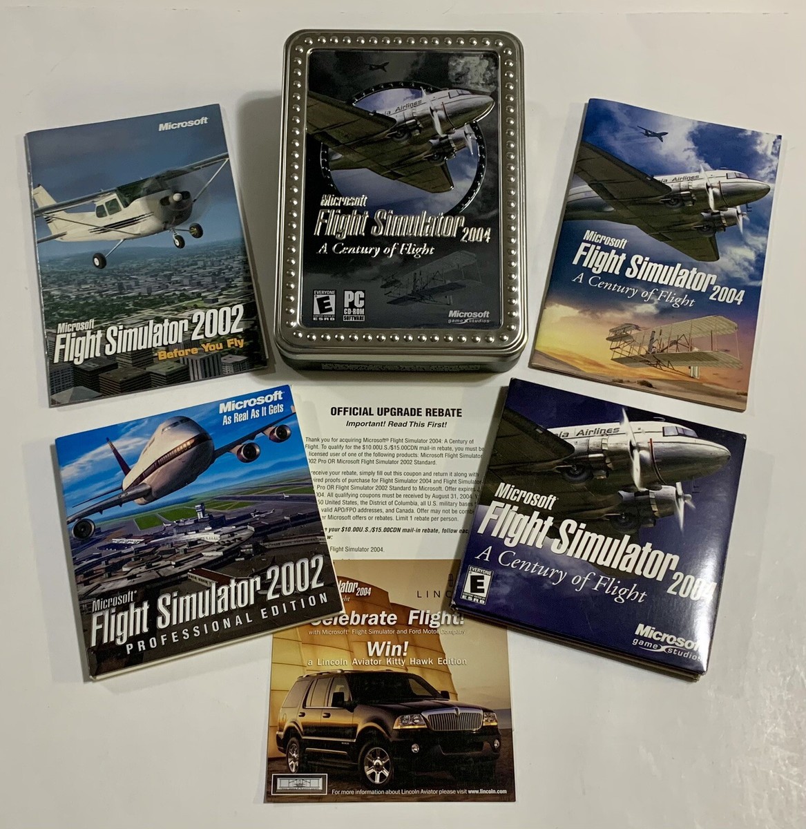 Microsoft Flight Simulator 2004 Century Of Flight + 2002