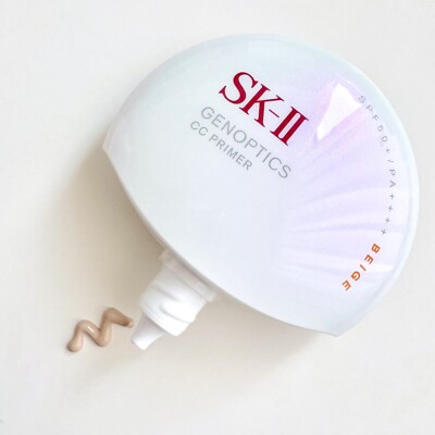 SK-II Genoptics CC Primer – Rosy Pink / Natural Beige (30g) | eBay
