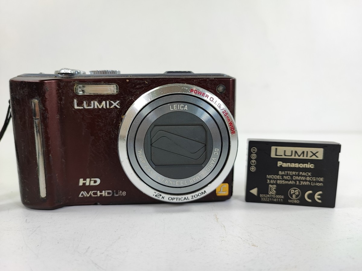 Panasonic LUMIX DMC-TZ10 12.1MP Digital Camera Chocolate | eBay