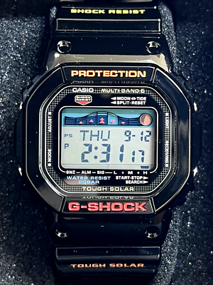 Casio G-SHOCK G-LIDE GWX-5600-1JF Tough Solar Radio Tide Graph Men