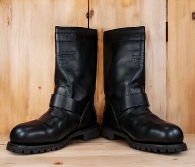 Red Wing 988 Biker Boots Size 9.5D (Steel Toe) (China) | eBay