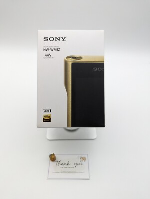 SONY NW-WM1Z Walkman Hi-Res Audio Player Gold 256GB Multilingual
