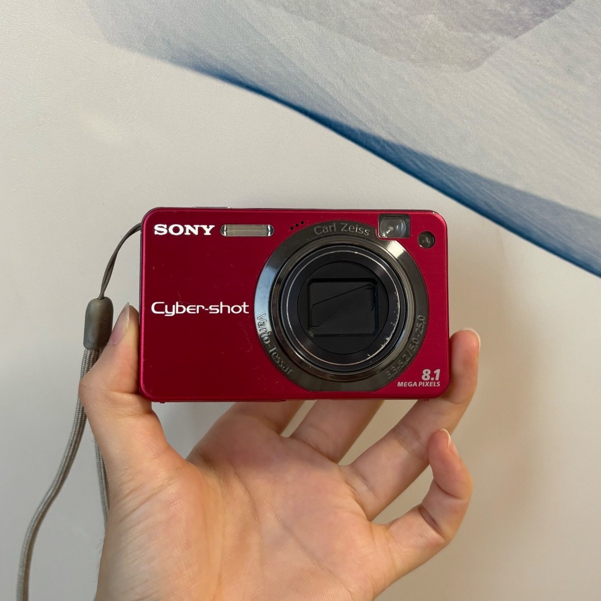 Sony Cyber-shot DSC-W150 Digital Camera 8.1MP 5x Optical Zoom Face